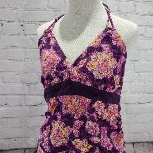 Motherhood Maternity Bathing Suit halter top - Picture 6 of 16